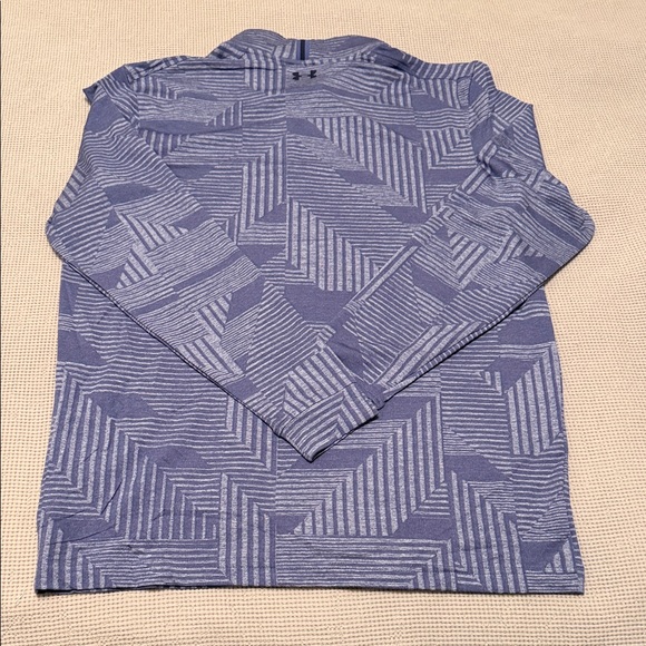 Under Armour Geometric Blue Pullover - Picture 2 of 3